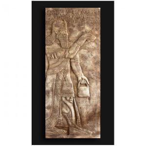 Asur Kralı Asurbanipal Rölyefi 300cm