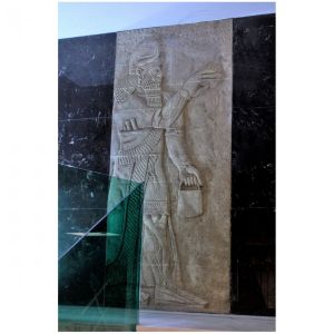 Asur Kralı Asurbanipal Aslan Avı Rölyefi 500cm