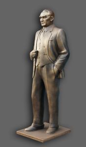 282 cm Sivil Atatürk Heykeli ( Ürün Kodu: 10282)