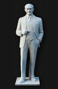 282 cm Sivil Atatürk Heykeli ( Ürün Kodu 10282)