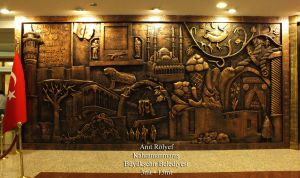 Antalya bronz rölyef yapımı